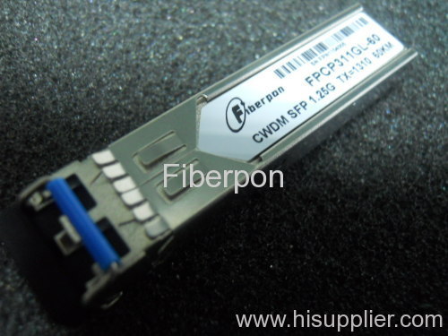 2.5G 80KM CWDM SFP Transceiver