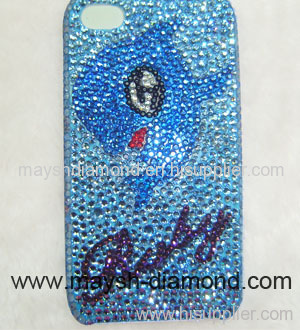 Handmade swarovski iphone 4 diamond cover