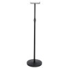 Black Height Adjustable Speaker Stand