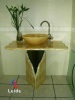 Onyx countertop basin