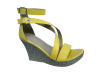 Buckle Strap Wedge Sandal