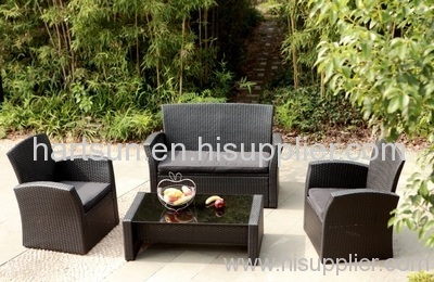 Outdoor rattan furniture KD sofa