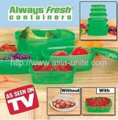 Stay Fresh green containers