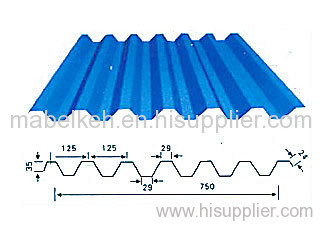 painted aluminum sheet for roofing,trapezoidal aluminum panel