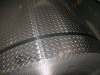 chequered aluminum roll,Checkered aluminium roll with five bars