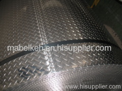 chequered aluminum roll,Checkered aluminium roll with five bars