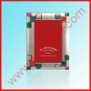 Silver plated metal oil iron photo frame