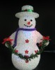 LED night light in snowman shape