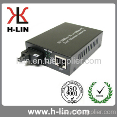 10/100M SM Single fiber optic media converter