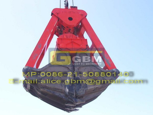 Four Rope Dredging Grab