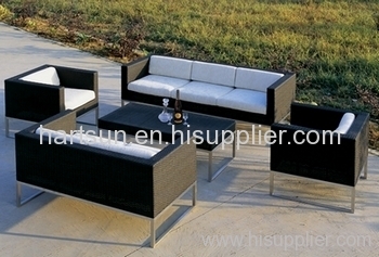 Outdoor furniture stainless steel sofa set