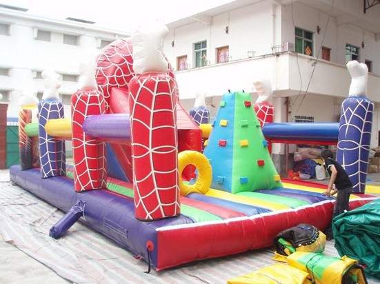 NEW! spiderman moon bounce IB-505 manufacturer from China GUANGZHOU ...