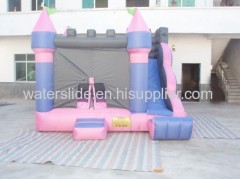 purple commercial bounce house inflatable