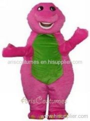 Barney Cartoon Character Costume