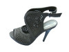 Perforated Peep Toe Pump