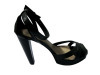 Tapered Heel Straped Pump