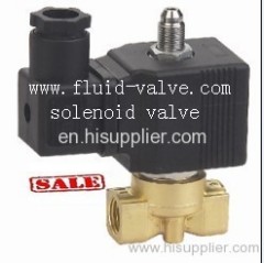 3 way brass IP 65 water,gas, liquid miniature solenoid valve