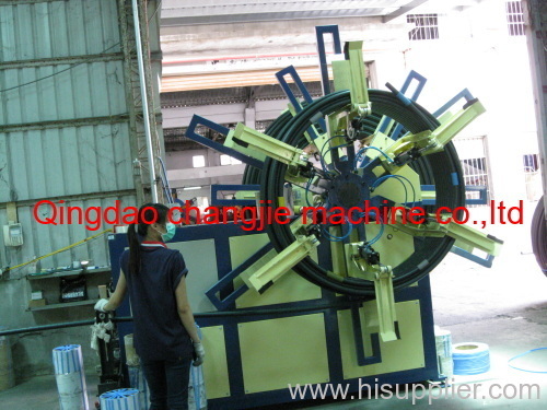 corrugated optic duct cable protection sleeve pipe making machine