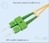 SC APC Duplex Optical Fiber Patch Cord