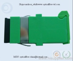 SC/APC With Shutter Fiber Optic Adaptor