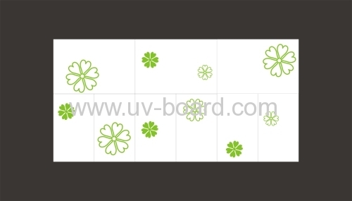 Embossed uv board for kitchen