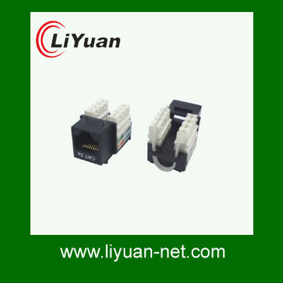 110 type UTP cat5 keystone module