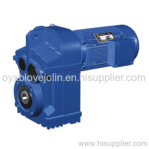F parallel shaft-helical gearbox