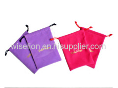 velvet jewellery bag,velvet pouch,gift bag,drawstring bag