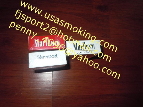 Newport box short cigarettes with US Stamp