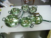 12pcs stainelss steel cookware set/happy baron