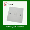 86 type Snap-in wall mountable network face plate