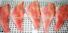 red fish fillet and portion
