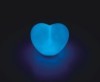 Heart colorful night light