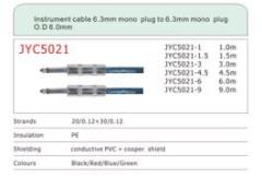 Guitar Instrument Cables