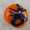 halloween glass beads