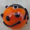 halloween glass beads