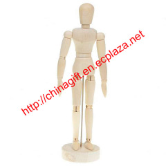 Wooden Joint Moveable Manikin People