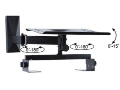 Cantilevel CRT TV stand