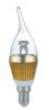 3W LED Candle Bulb with 85 to 265V AC Working Voltage, Vibration Resistant and Gives Visual Comfort