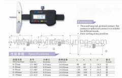 Digital Depth Gauges with Thin Rod