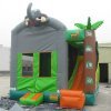elephant bouncer with tropic slide jumping castles inflatable