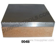 bench block steel Fixed on wooden Base