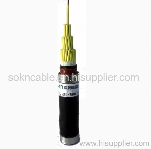 PVC Insulated And Sheath Control Cable