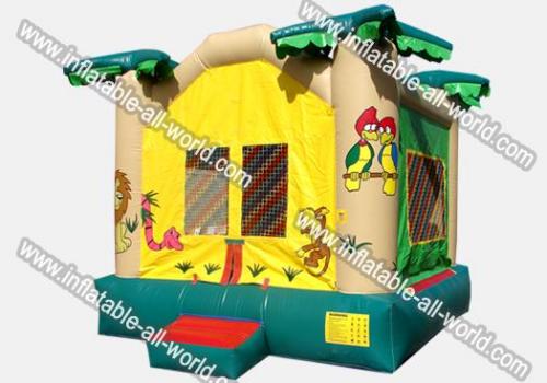 Happy Jungle Bounce House