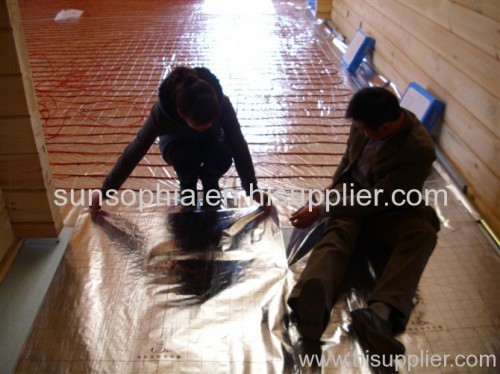 underfloor electric heating system