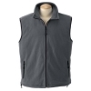 Fleece Unisex Grey Vest