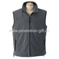 Fleece Unisex Grey Vest