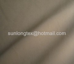 Polyester nylon cotton plain fabric with peaching