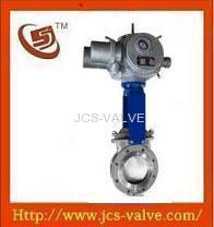 Electric Knife Gate Valve (wafer, flange, lug ), China Electric Knife Gate Valve