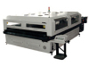 Laser textile cutting machine with auto feeding